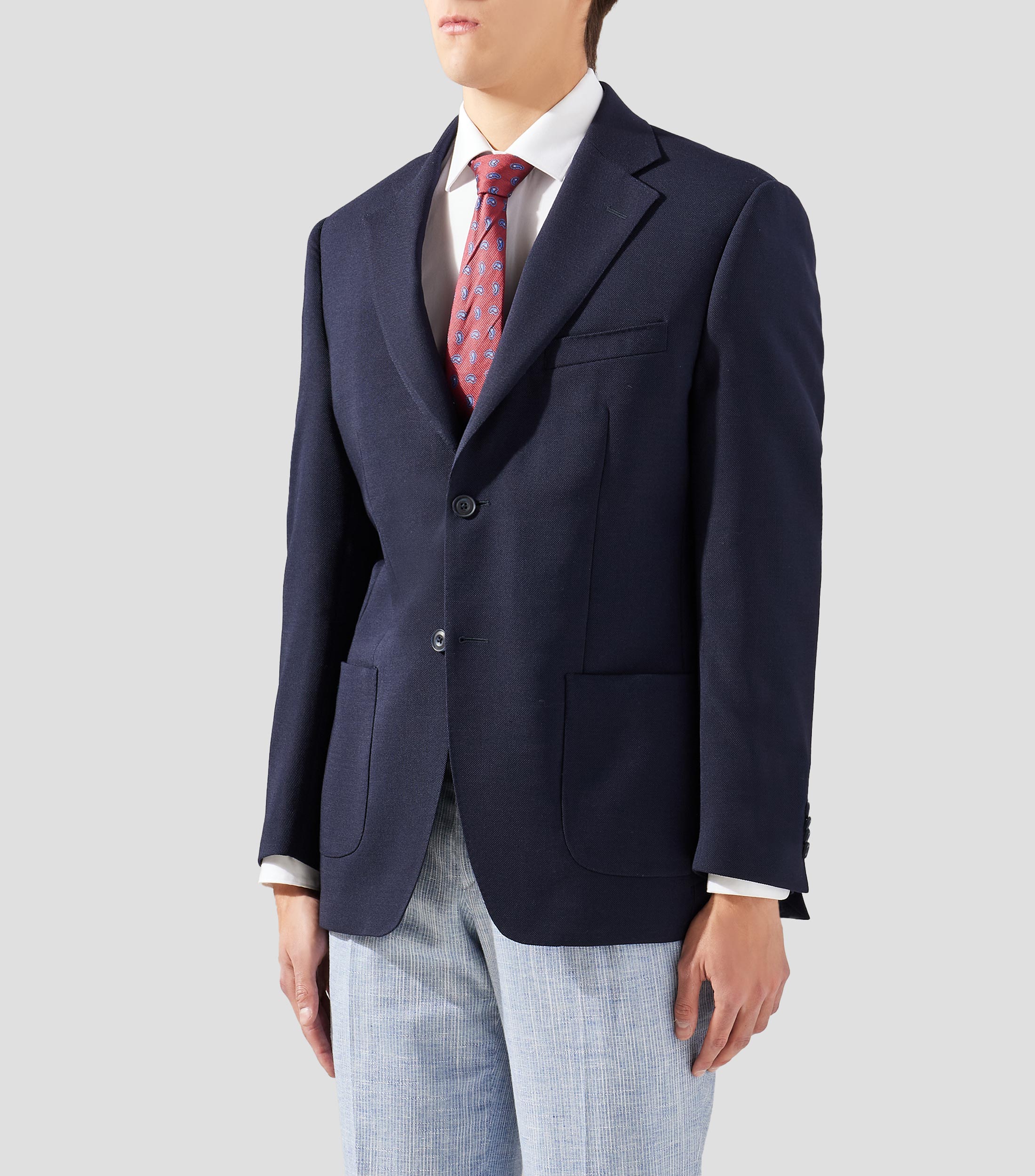 Saco con microdiseños Hombre